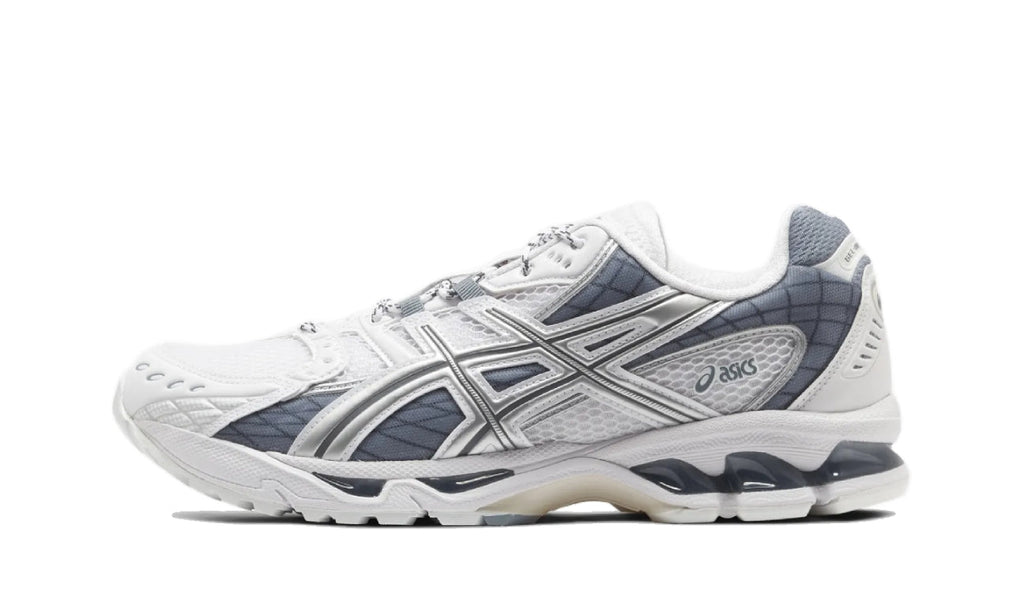 ASICS Gel-Nimbus 10.1 White Slate Blue 1203A543-110 — Vista 1