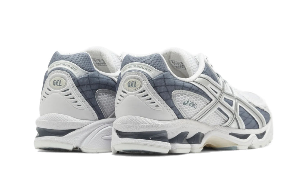 ASICS Gel-Nimbus 10.1 White Slate Blue 1203A543-110 — Vista 3