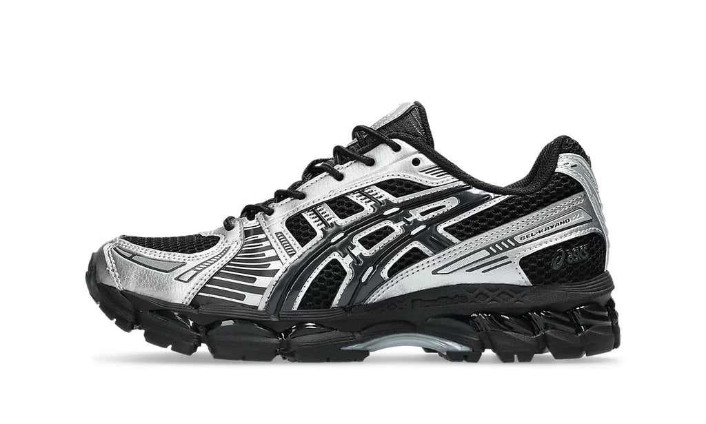 ASICS Gel-Kayano 12.1 Black Pure Silver 1203A759-001 — Vista 1