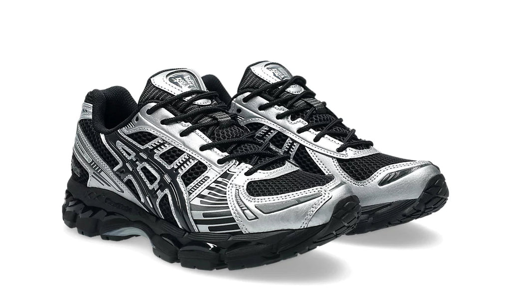 ASICS Gel-Kayano 12.1 Black Pure Silver 1203A759-001 — Vista 3