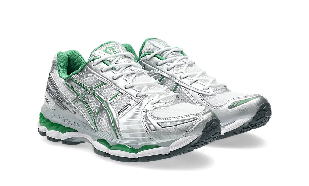 ASICS Gel-Kayano 12.1 Silver Green 1203A759-100 — Vista 2