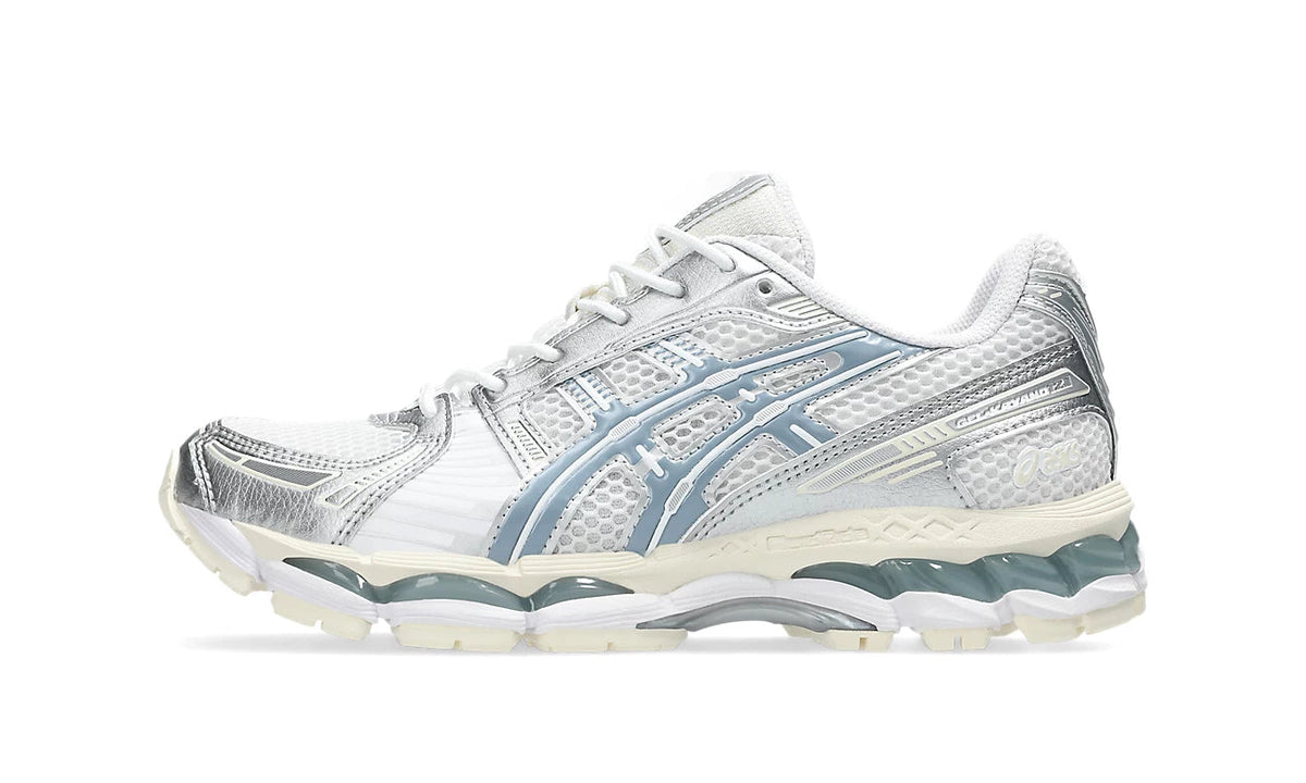 ASICS Gel-Kayano 12.1 Silver Ice Blue 1203A759-101 — Vista 1