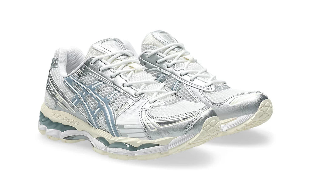 ASICS Gel-Kayano 12.1 Silver Ice Blue 1203A759-101 — Vista 2