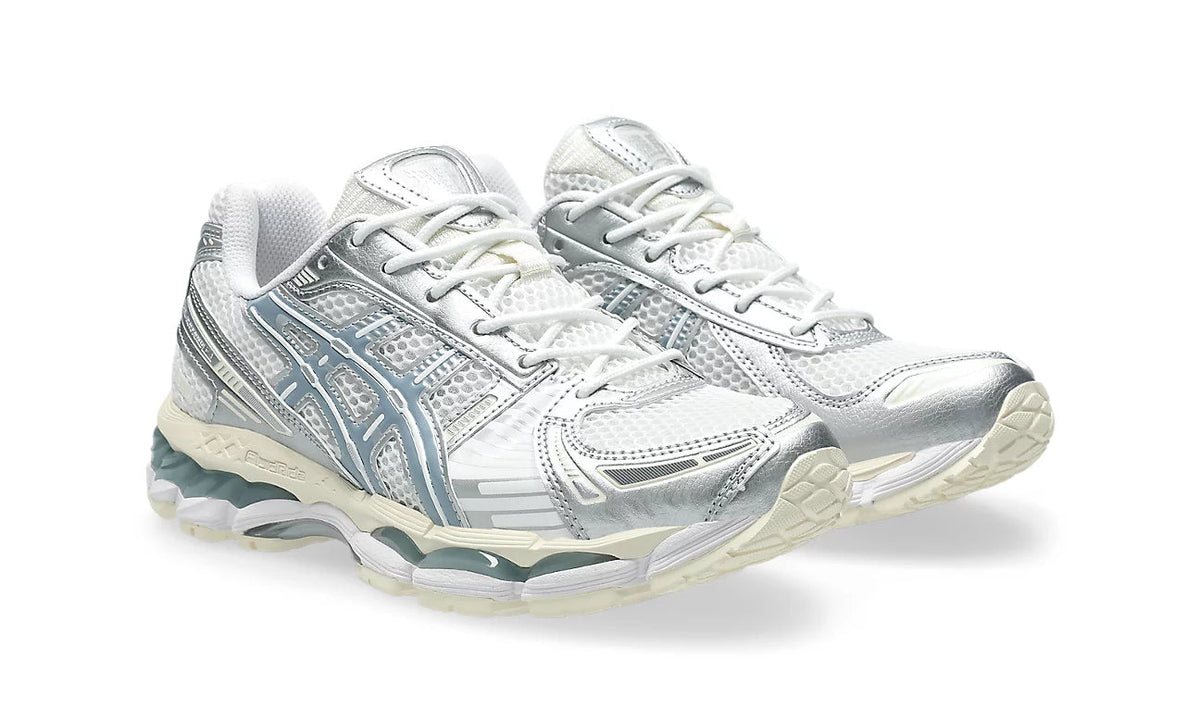 ASICS Gel-Kayano 12.1 Silver Ice Blue 1203A759-101 — Vista 2