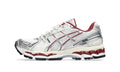 ASICS Gel-Kayano 12.1 Silver Burgundy 1203A759-102 — Vista 1