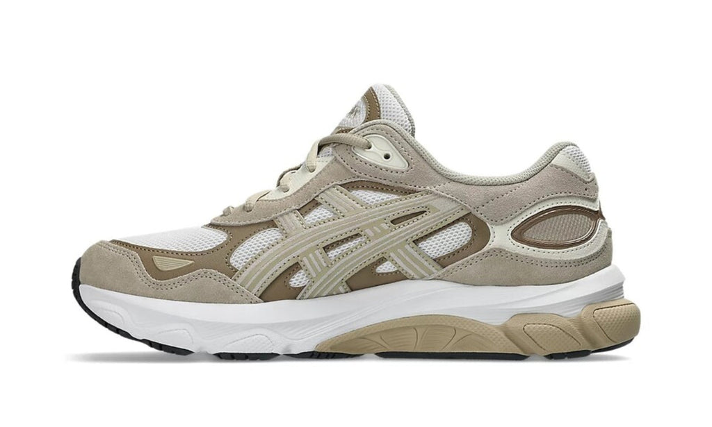 ASICS Gel-NYC 2.0 White Feather Grey 1203A895-102 — Vista 1
