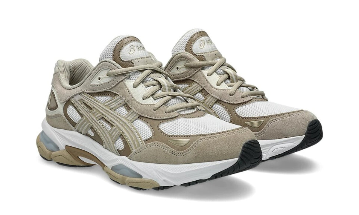ASICS Gel-NYC 2.0 White Feather Grey 1203A895-102 — Vista 2