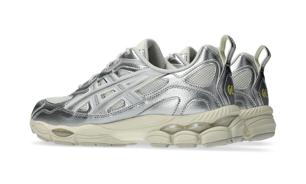 ASICS Gel-NYC RGD Grey Metallic Silver 1203A999-100 — Vista 3