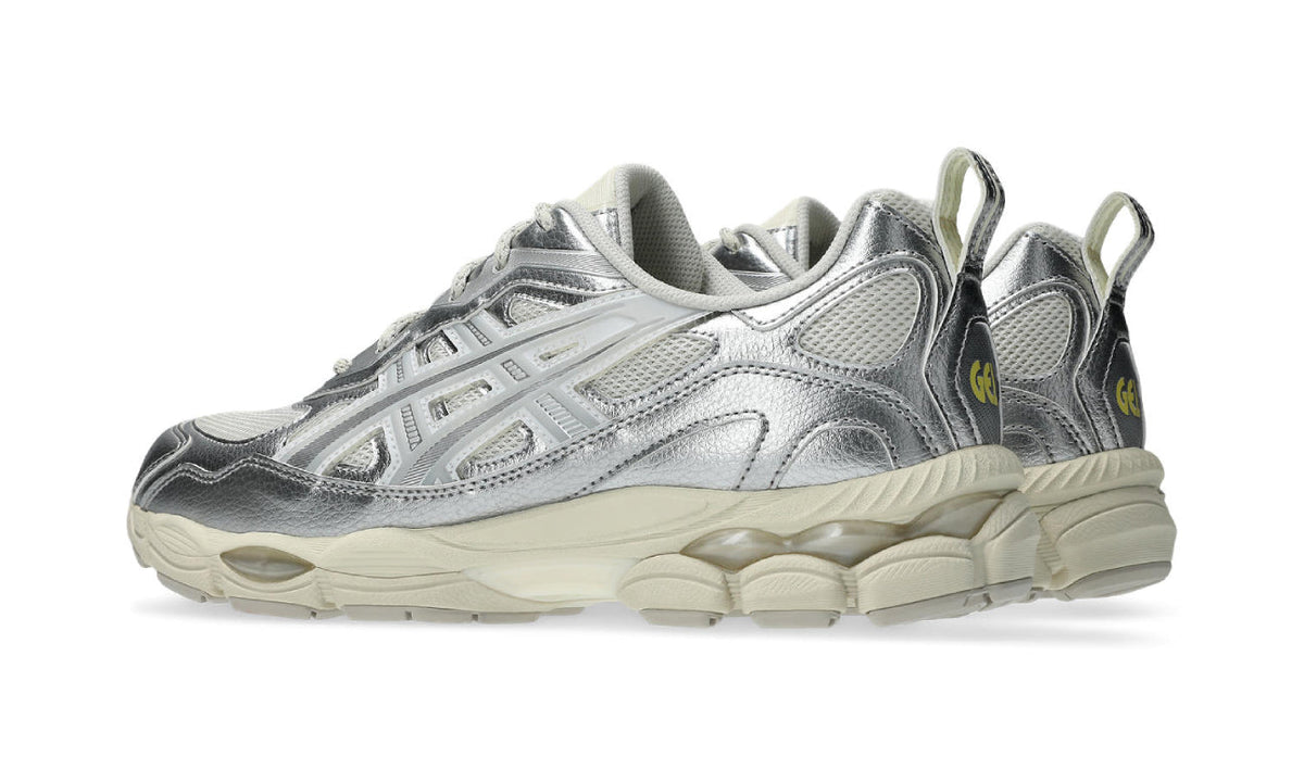 ASICS Gel-NYC RGD Grey Metallic Silver 1203A999-100 — Vista 3