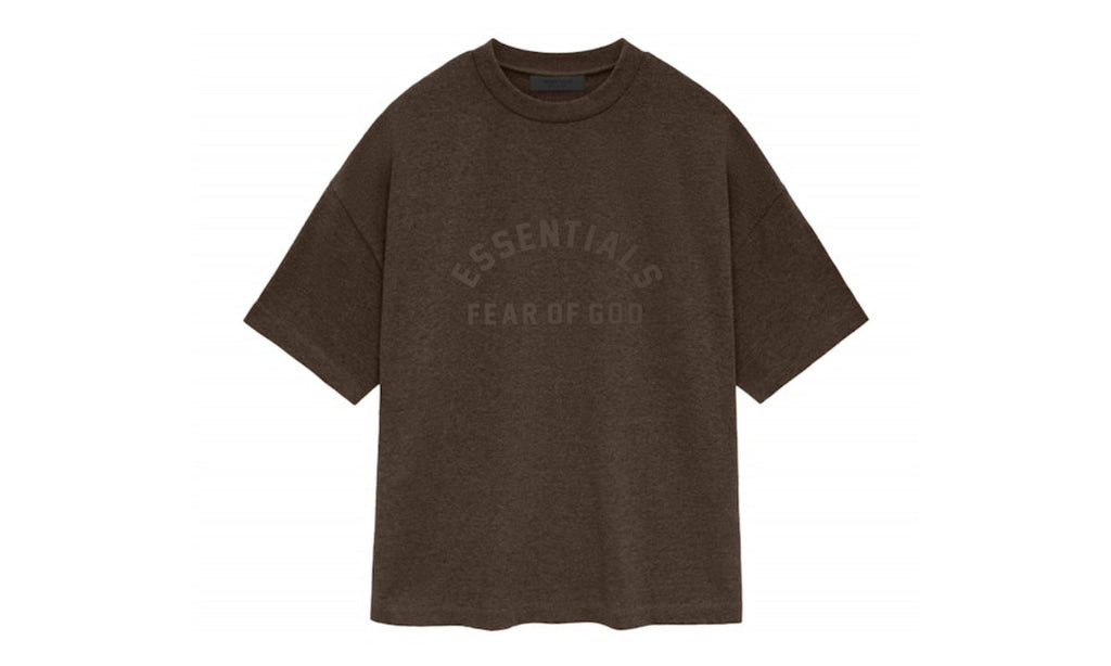 Fear of God Essentials Core Collection Heavy S/S Tee Heather Wood