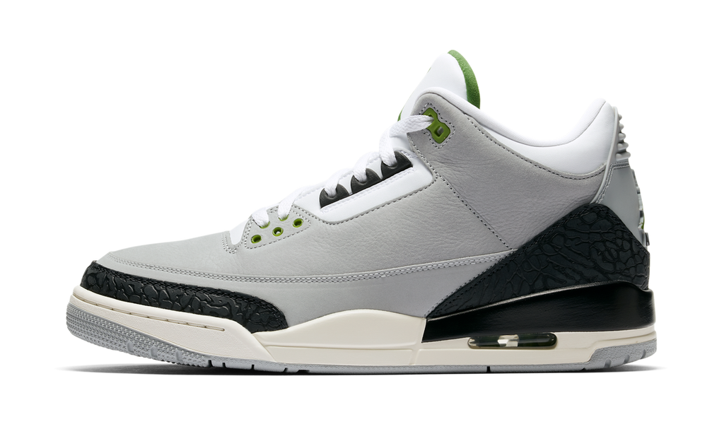 Air Jordan 3 Retro Chlorophyll 136064-006 — Vista 1