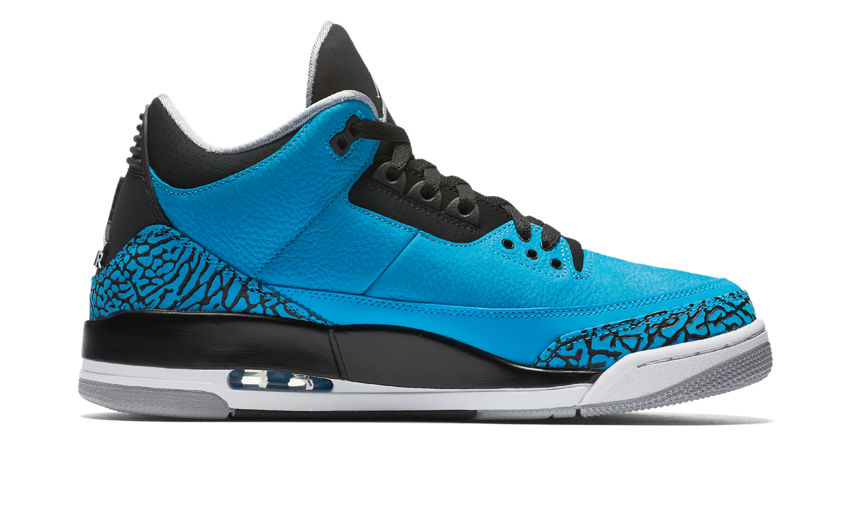 Air Jordan 3 Retro Powder Blue 136064-406 — Vista 2