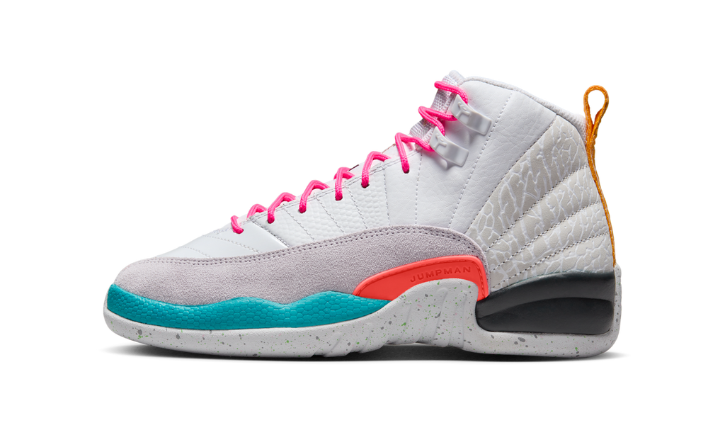 Air Jordan 12 Retro White Vapor Green (GS) 153265-130 — Vista 1