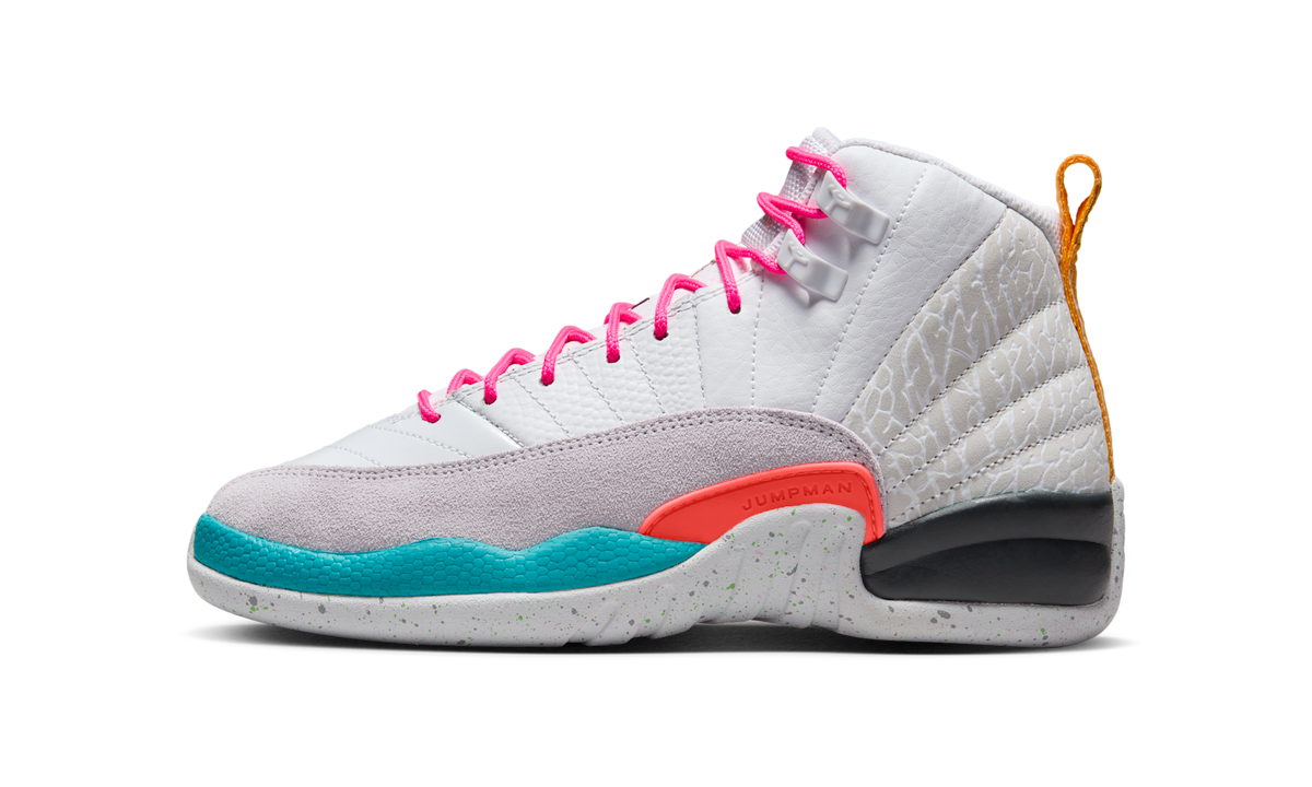 Air Jordan 12 Retro White Vapor Green (GS) 153265-130 — Vista 1