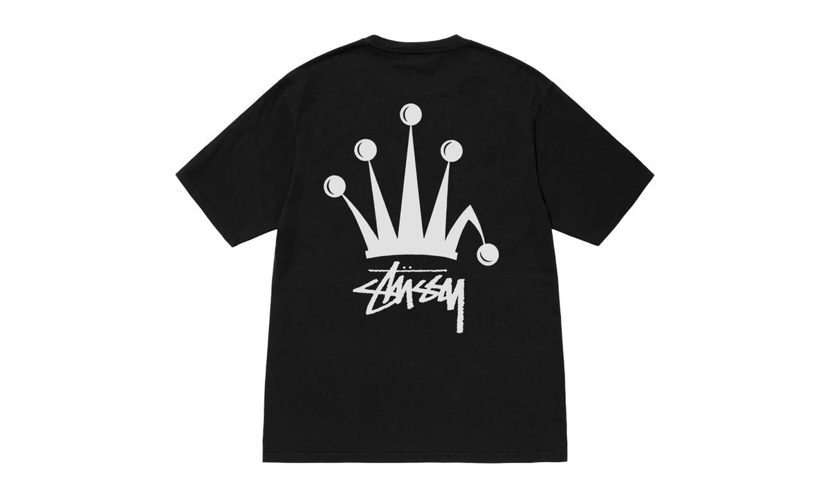 Stussy Regal Crown Pigment Dyed T-shirt Black