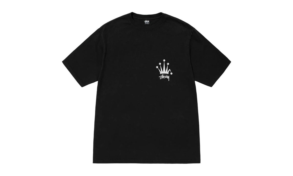 Stussy Regal Crown Pigment Dyed T-shirt Black
