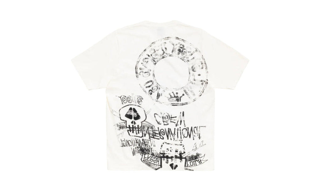 Stussy Skulls Pigment Dyed Tee Natural
