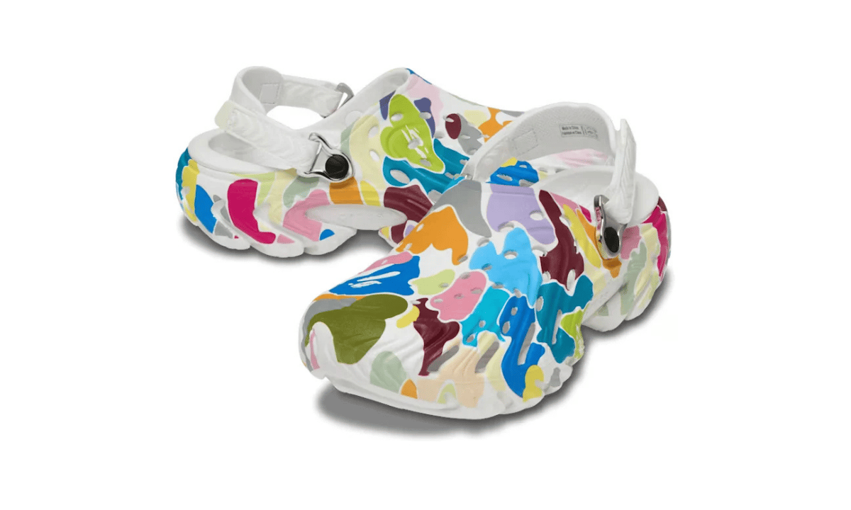 Crocs x Bape Echo Clog 2 Pure White