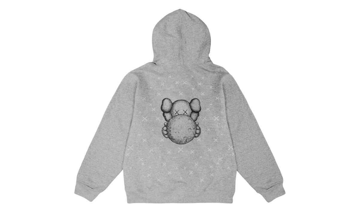 Kaws Holiday Shanghai Hoodie Grey