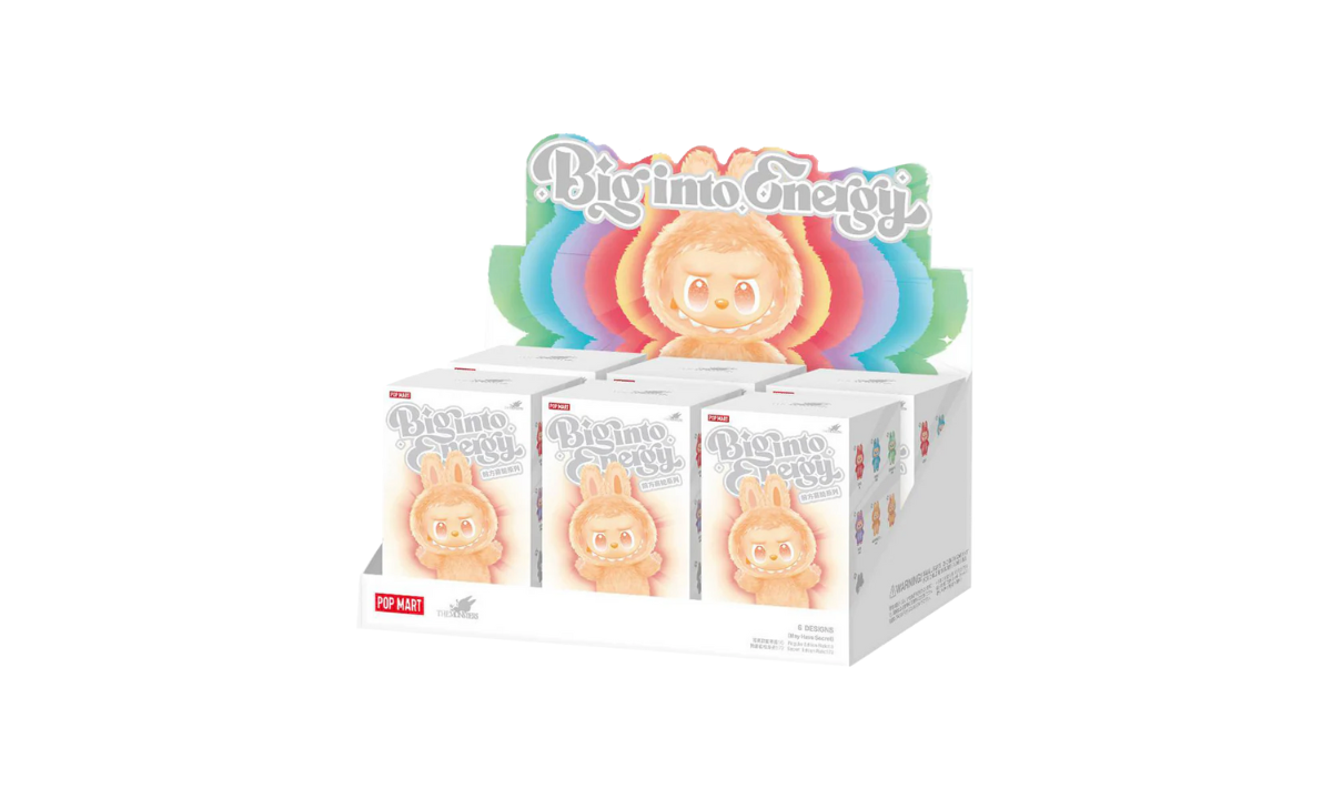 Pop Mart Labubu The Monsters Big into Energy Series