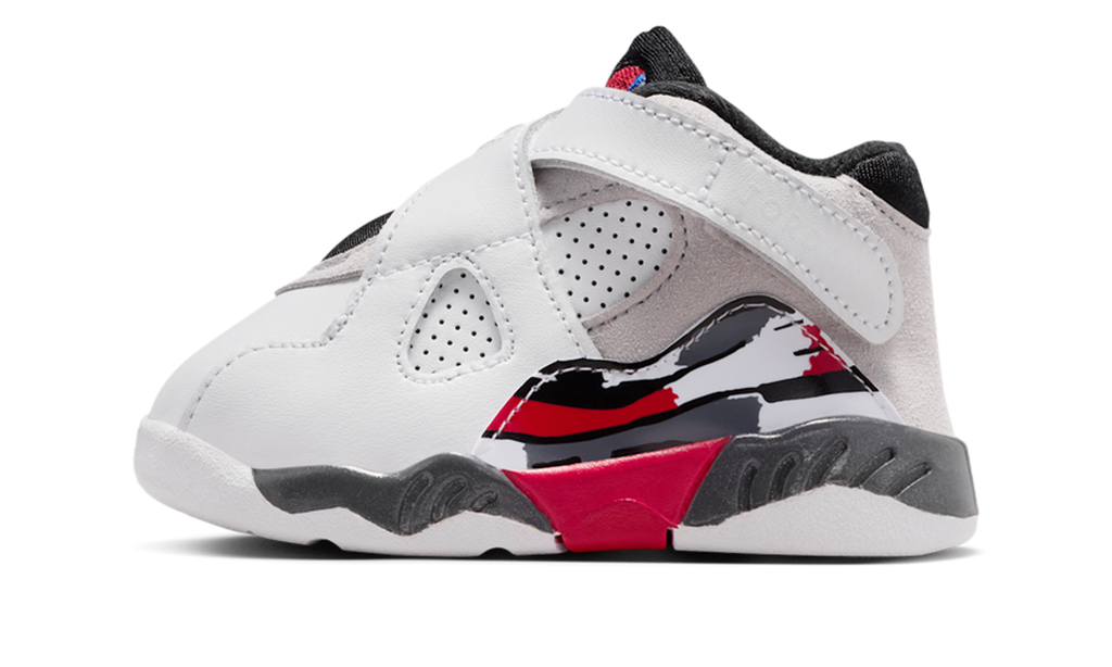 Air Jordan 8 Retro White True Red (2025) (TD) 305360-100 — Vista 1