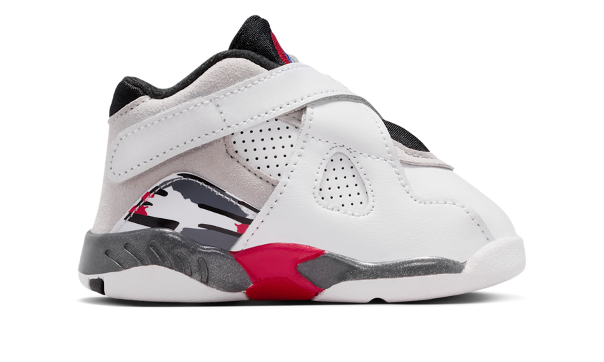 Air Jordan 8 Retro White True Red (2025) (TD) 305360-100 — Vista 2