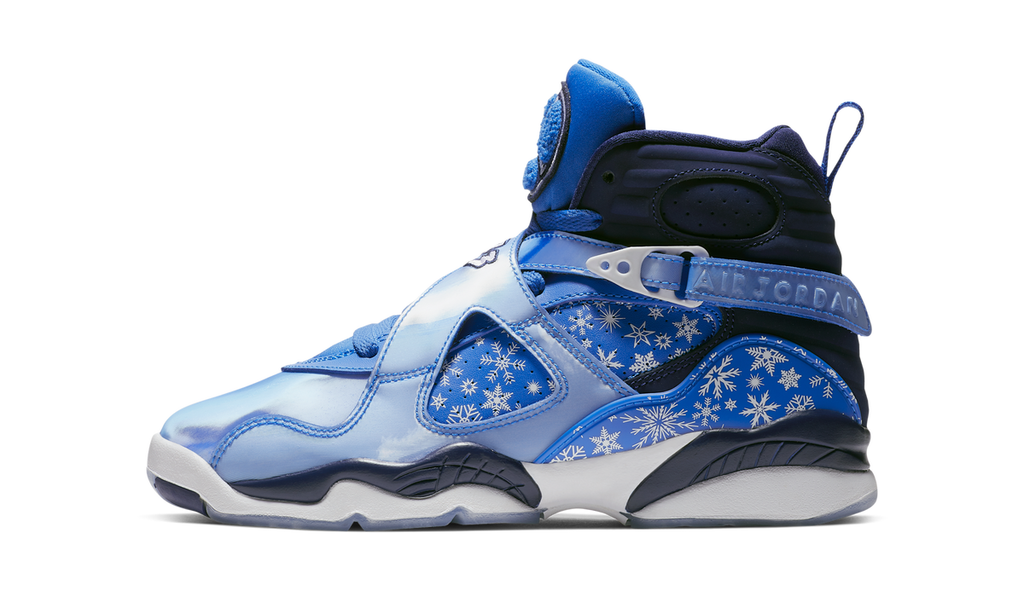 Air Jordan 8 Retro Snow Blizzard (GS) 305368-400 — Vista 1