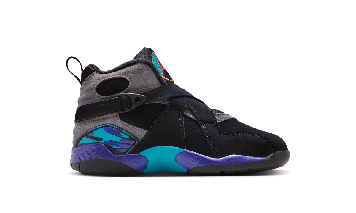 Air Jordan 8 Retro Aqua (2025) (PS) 305369-006 — Vista 2
