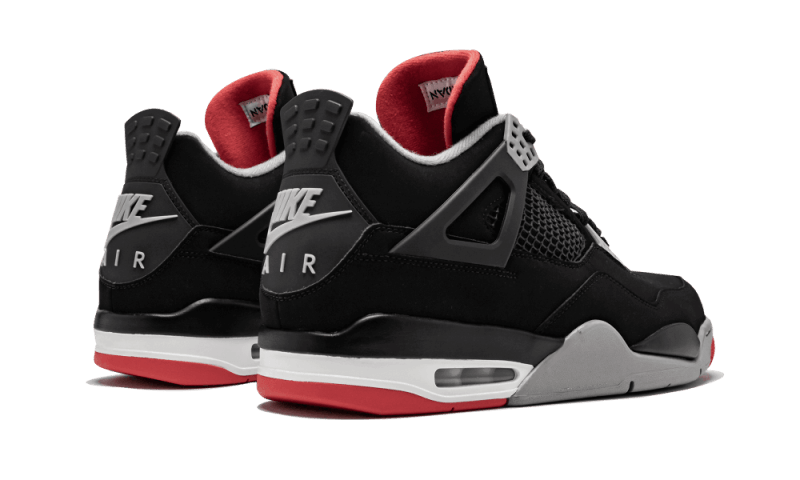 Air Jordan 4 Retro Bred (2019) 308497-060 — Vista 2