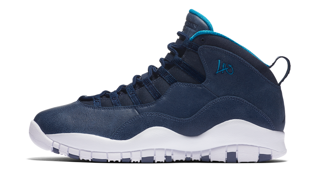 Air Jordan 10 Retro Los Angeles 310805-404 — Vista 1