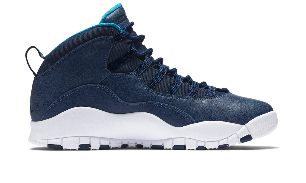 Air Jordan 10 Retro Los Angeles 310805-404 — Vista 2