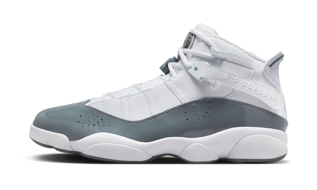Air Jordan 6 Rings White Cool Grey 322992-121 — Vista 1