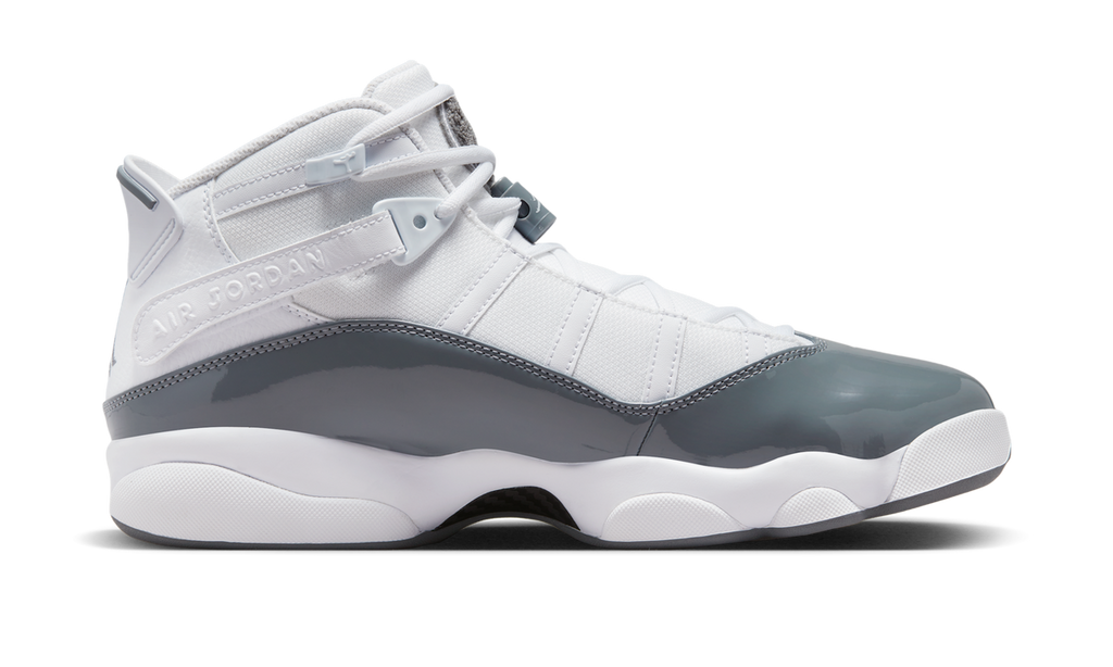 Air Jordan 6 Rings White Cool Grey 322992-121 — Vista 2