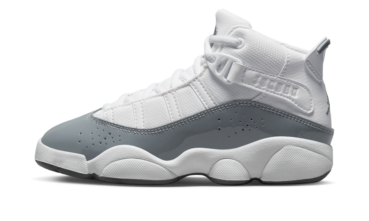 Air Jordan 6 Rings White Cool Grey (PS) 323432-121 — Vista 1