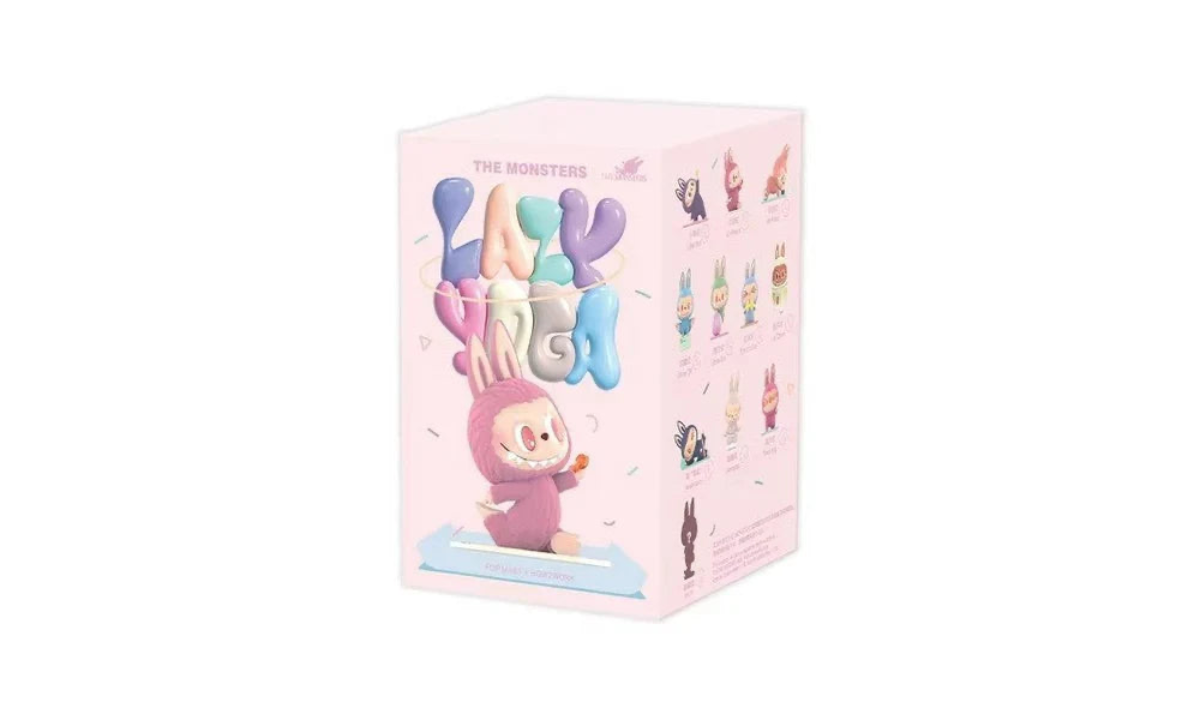 Pop Mart Labubu The Monsters Lazy Yoga Series