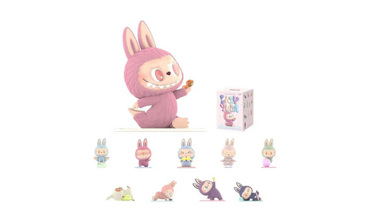 Pop Mart Labubu The Monsters Lazy Yoga Series