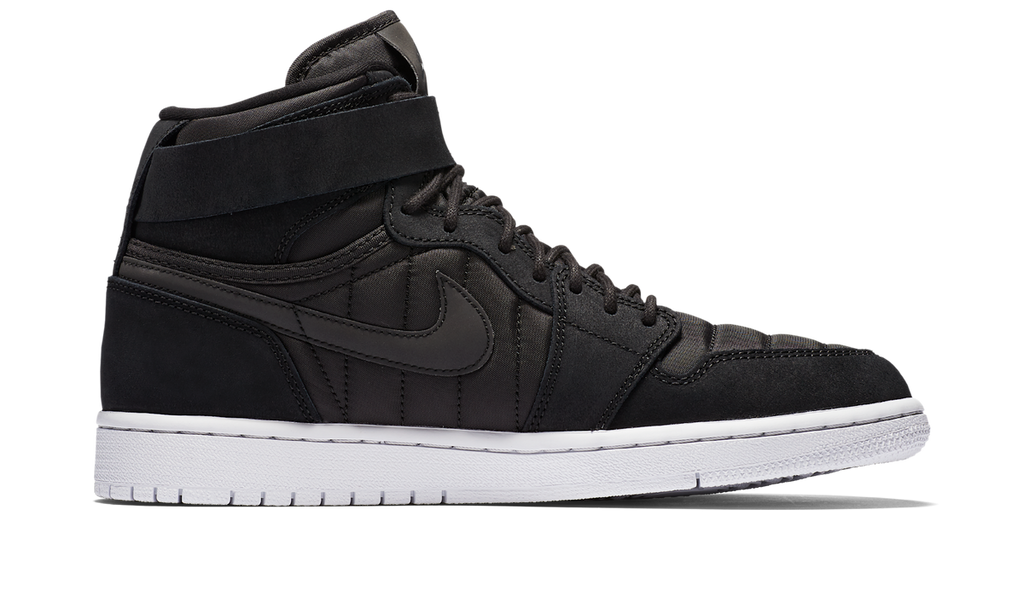 Air Jordan 1 Retro High Strap Black Anthracite 342132-004 — Vista 2