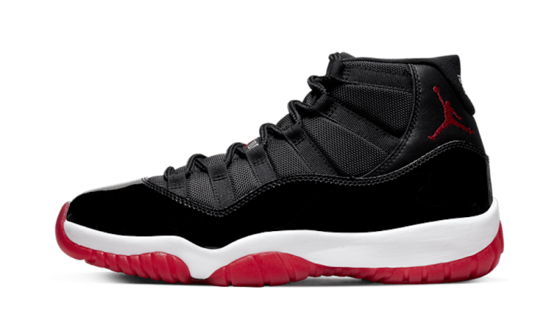 Air Jordan 11 Retro Playoffs Bred (2019) (GS) 378038-061 — Vista 1