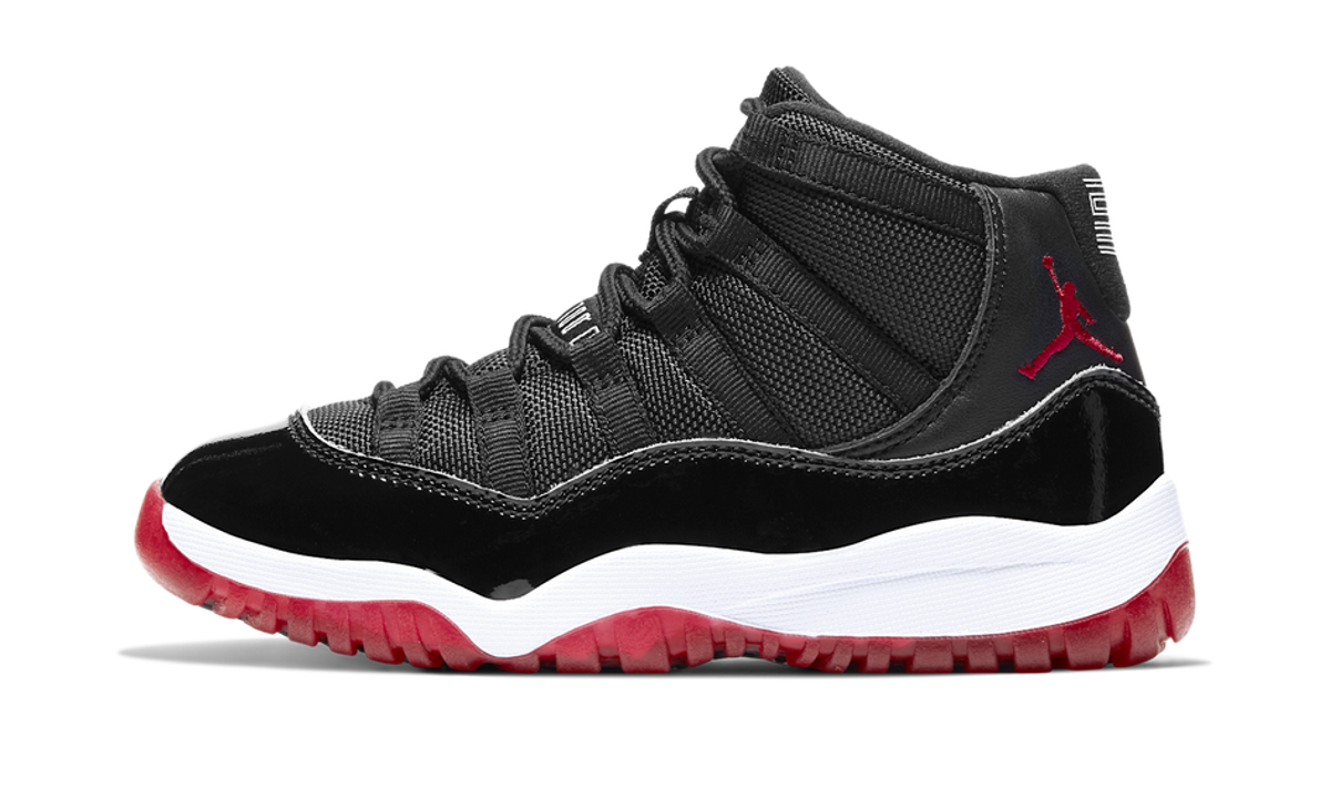 Air Jordan 11 Retro Playoffs Bred (2019) (PS) 378039-061 — Vista 1
