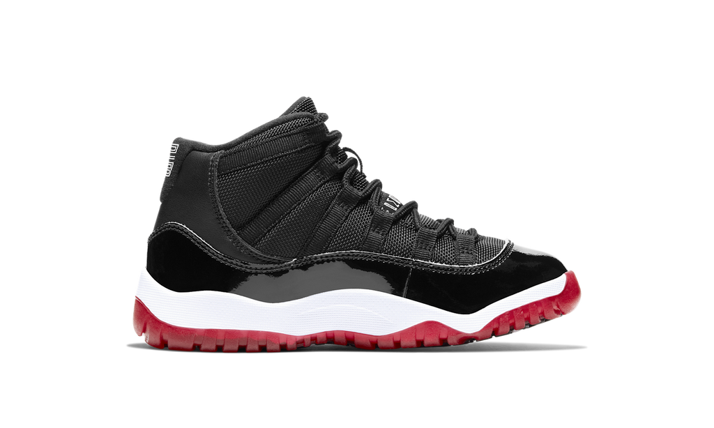 Air Jordan 11 Retro Playoffs Bred (2019) (PS) 378039-061 — Vista 2