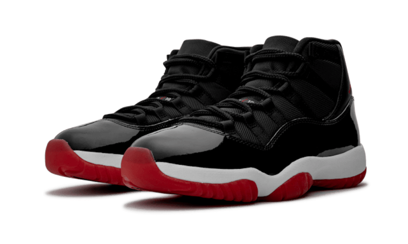 Air Jordan 11 Retro Bred (GS) 378938-061 — Vista 2
