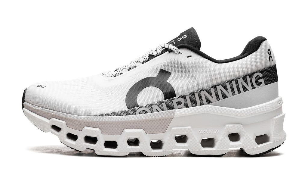 On Running Cloudmonster 2 White Frost — vista 1