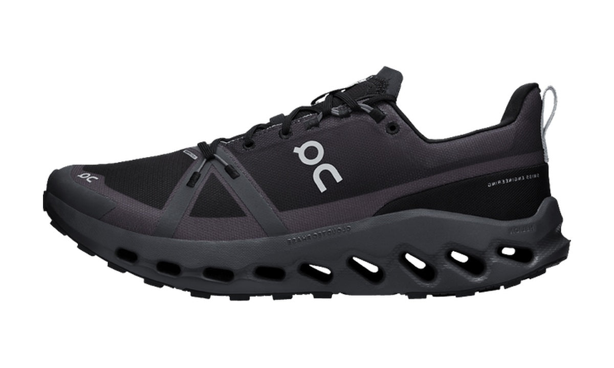 On Running Cloudsurfer Trail Waterproof Black Eclipse — vista 1