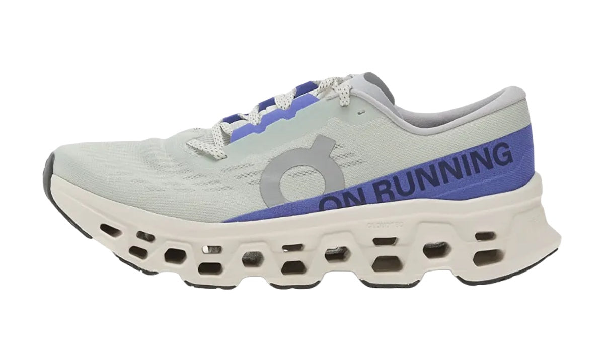 On Running Cloudmonster 3 Iceberg Ivory — vista 1