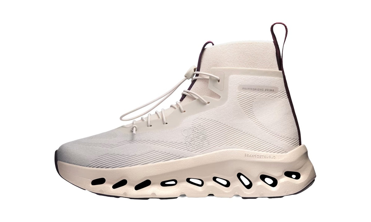 On Running Cloudtilt Hi LOEWE Sand Oatmeal Plum — vista 1