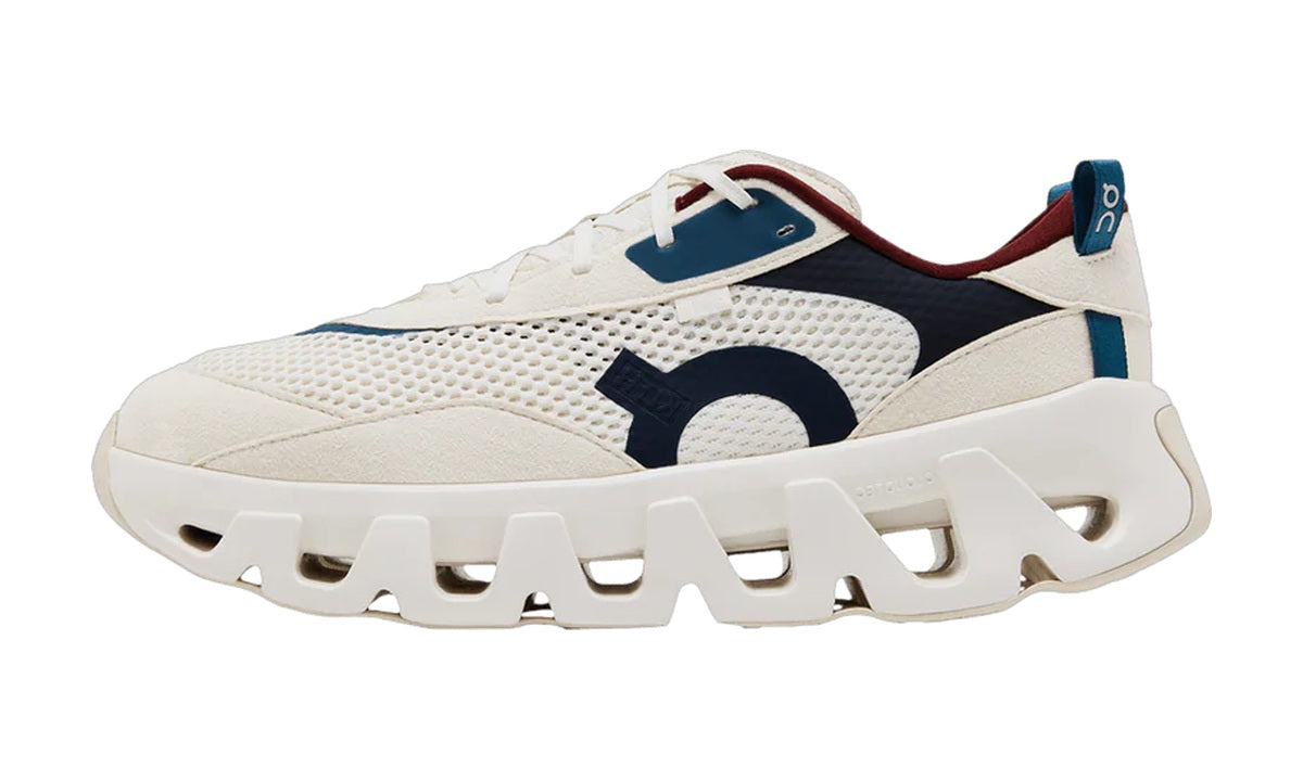 On Running K-Tech 2 Kith White Real Teal — vista 1