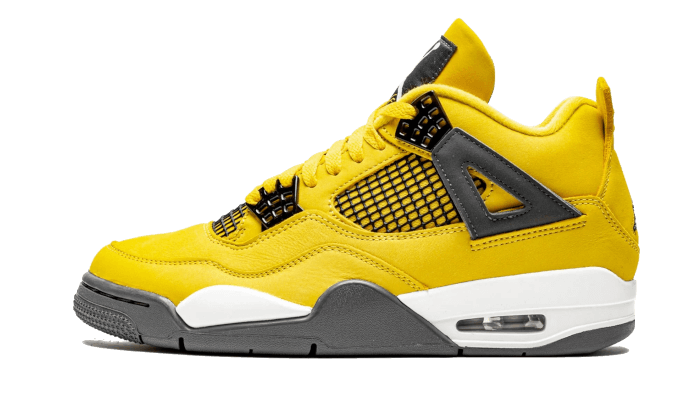 Air Jordan 4 Retro Tour Yellow (Lightning) 408452-700 — Vista 1