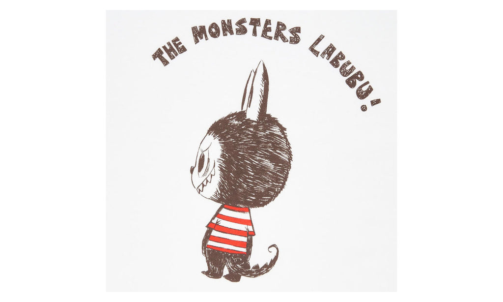 POP MART x Uniqlo Labubu Graphic T-Shirt The Monsters Series White