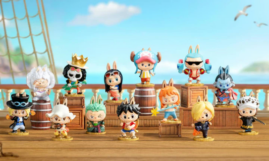 Pop Mart Labubu The Monsters X One Piece Series Sealed Case