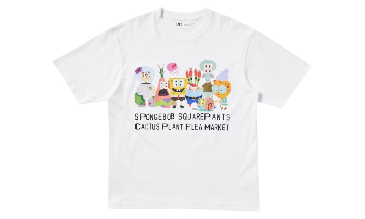 Uniqlo x CPFM Spongebob Squarepants UT Graphic II T-Shirt White